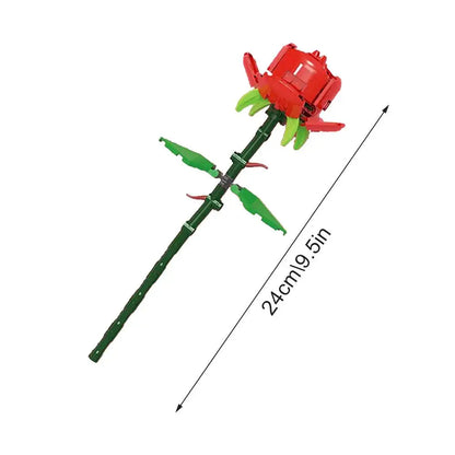 1PC Lego Flowers Rose